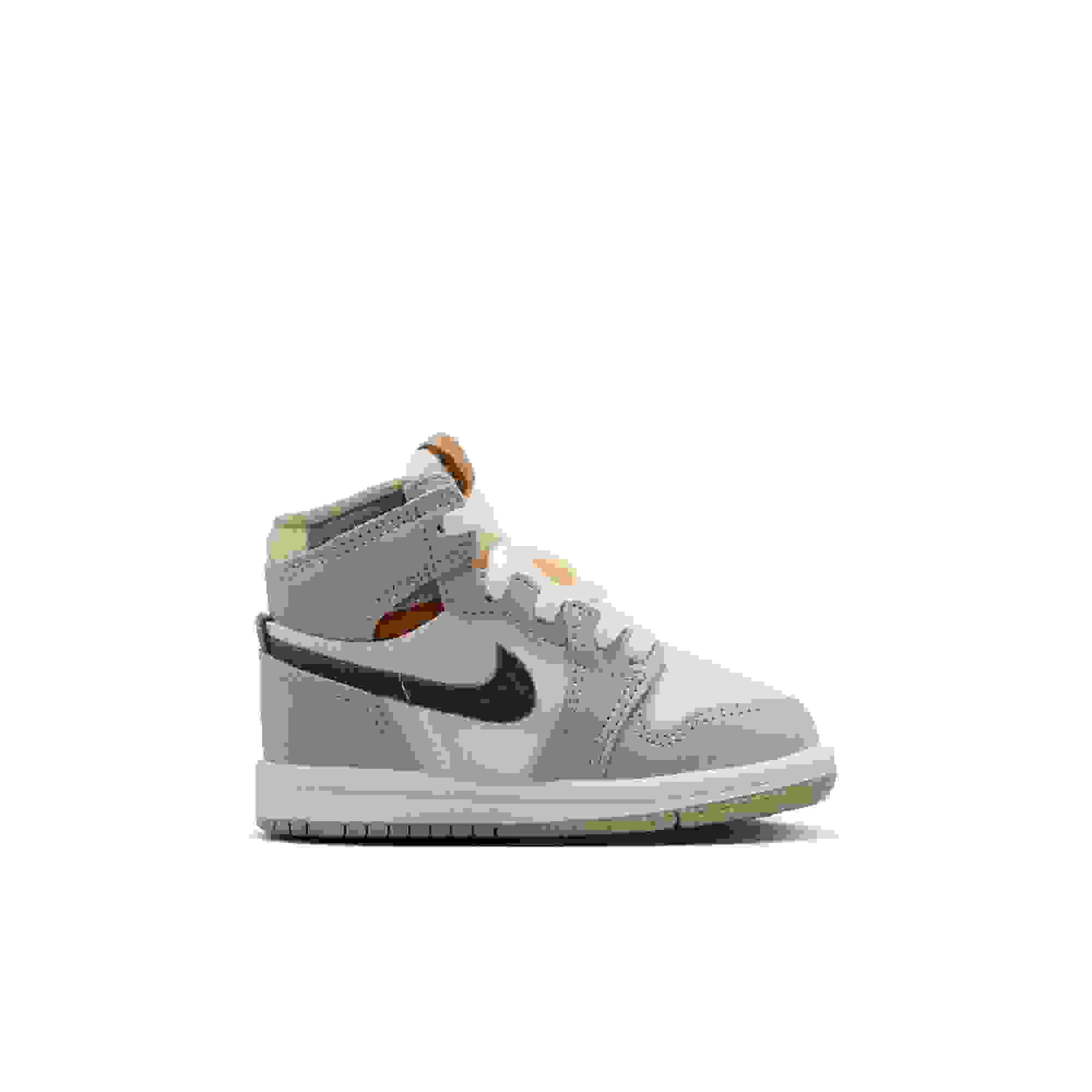 Jordan 1 Retro High OG Toddler Girls' "Khaki" Shoe